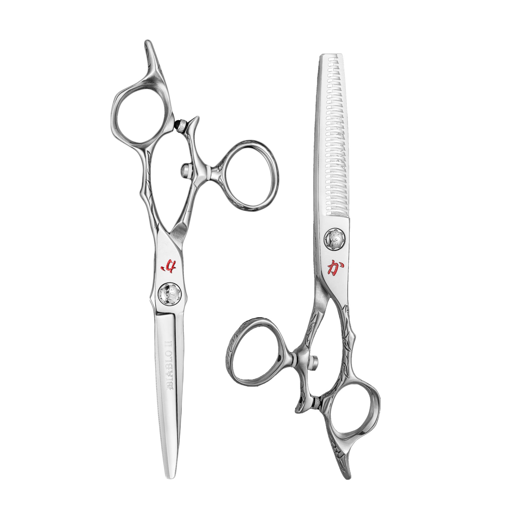 Shop KAMISORI DIABLO II SWIVEL SHEARS SET Hair Pro Candy Co.