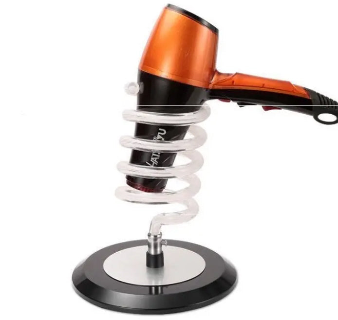 HPC Professional Spiral Tabletop Hair Dryer Holder