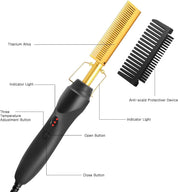 HPC Hot Comb Hair Straightener 