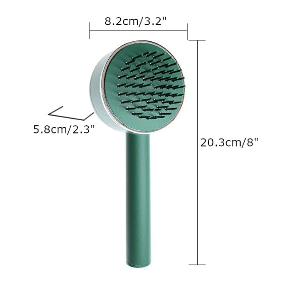 HPC HB-2 Self-cleaning 3D Hair Brush