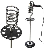 HPC Professional Spiral Hair Dryer Holder Stand With Tray