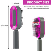 HPC HB-1 Self-cleaning 3D Hair Brush